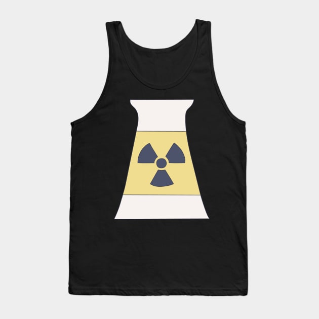 Nuclear Power - Thermal Power Station - Nuclear Reaction Tank Top by DeWinnes